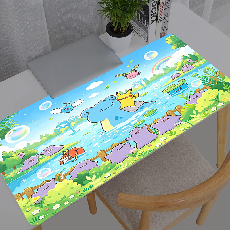Party Games Pc - Mouse Pad Pokemon Pikachu Anime Durable
