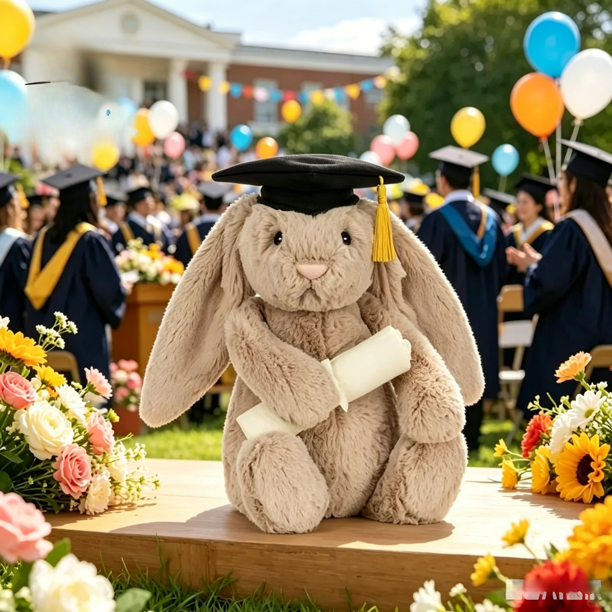 Party Games Graduation - Shy Bunny Graduation Outfit Graduation season