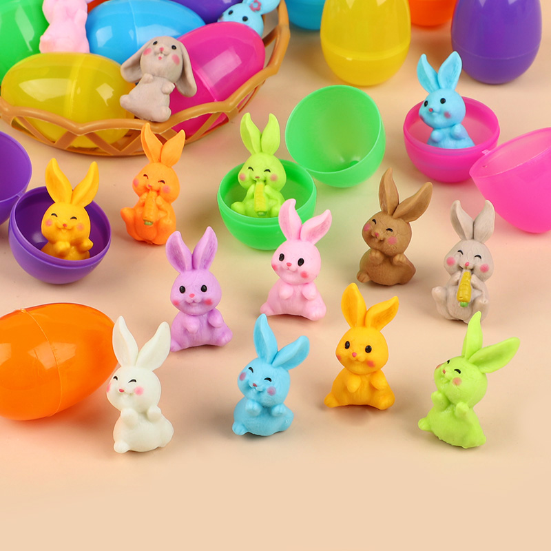 24Pcs Easter Egg With Rabbit F - Party Games No Supplies のレビューと価格
