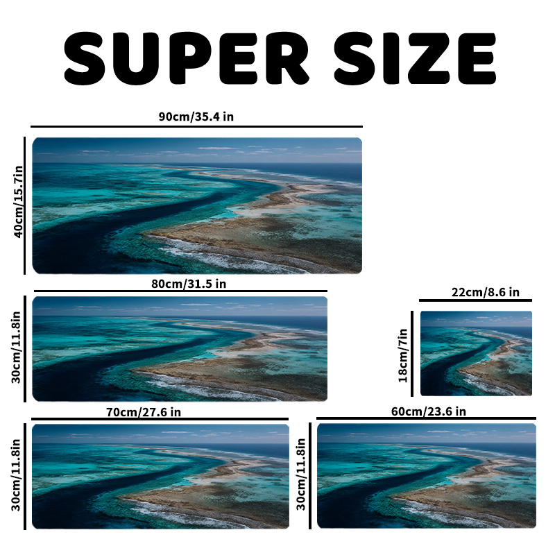 Large Custom Mouse pad 22x18-9 - Party Games Graduation のレビューと価格