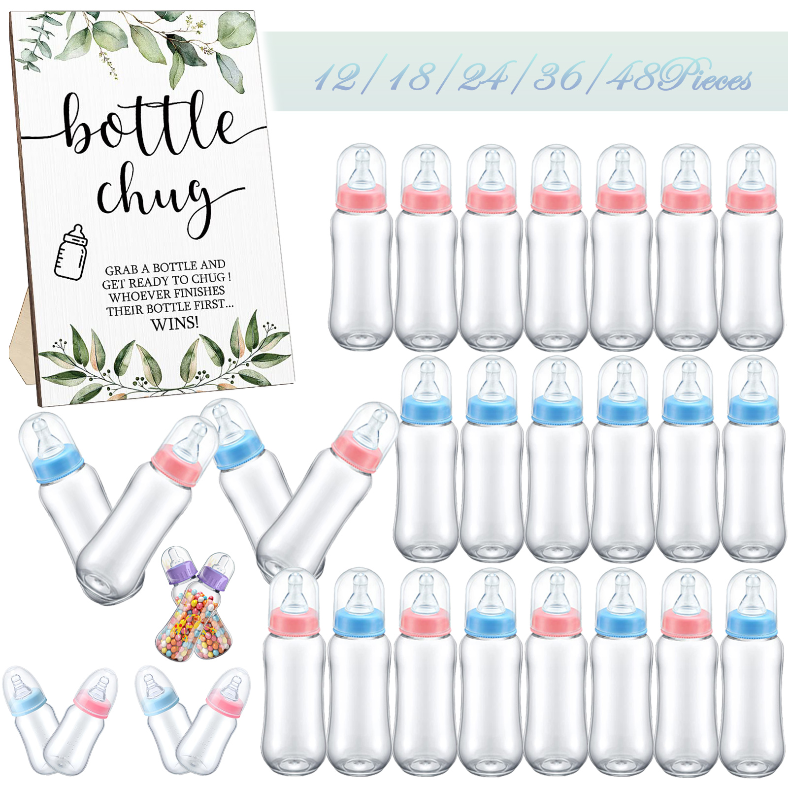 12-48Pieces Baby Shower Game C - Party Games No Supplies のレビューと価格