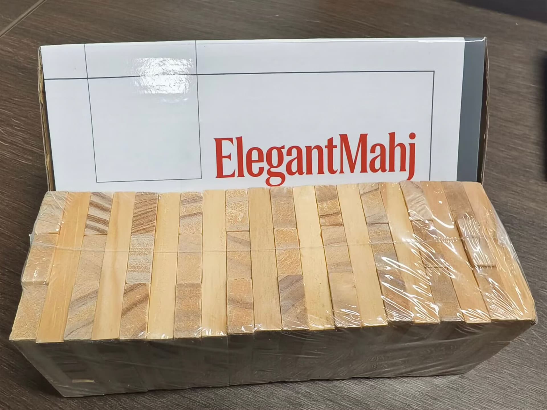 ElegantMahj Timber Tower Wood  - Party Family Games のレビューと価格
