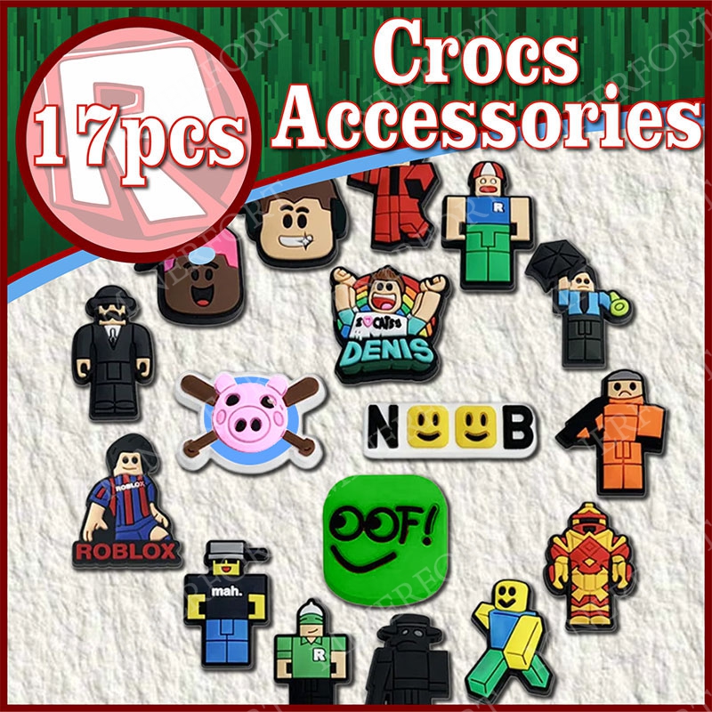 Robloxed Crocs Charms Cute Gam - Party Games Graduation Ideas のレビューと価格