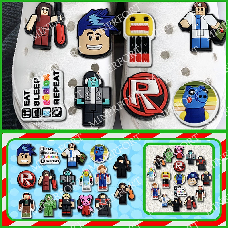 Robloxed Crocs Charms Cute Gam - Party Games Graduation Ideas のレビューと価格