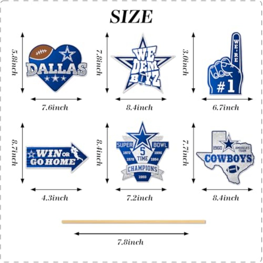 Cowboy Football Photo Booth Pr - Party Games No Supplies のレビューと価格