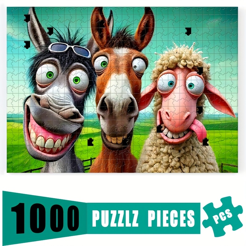 1000pcs Puzzle Game with Funny - Party Family Games のレビューと価格