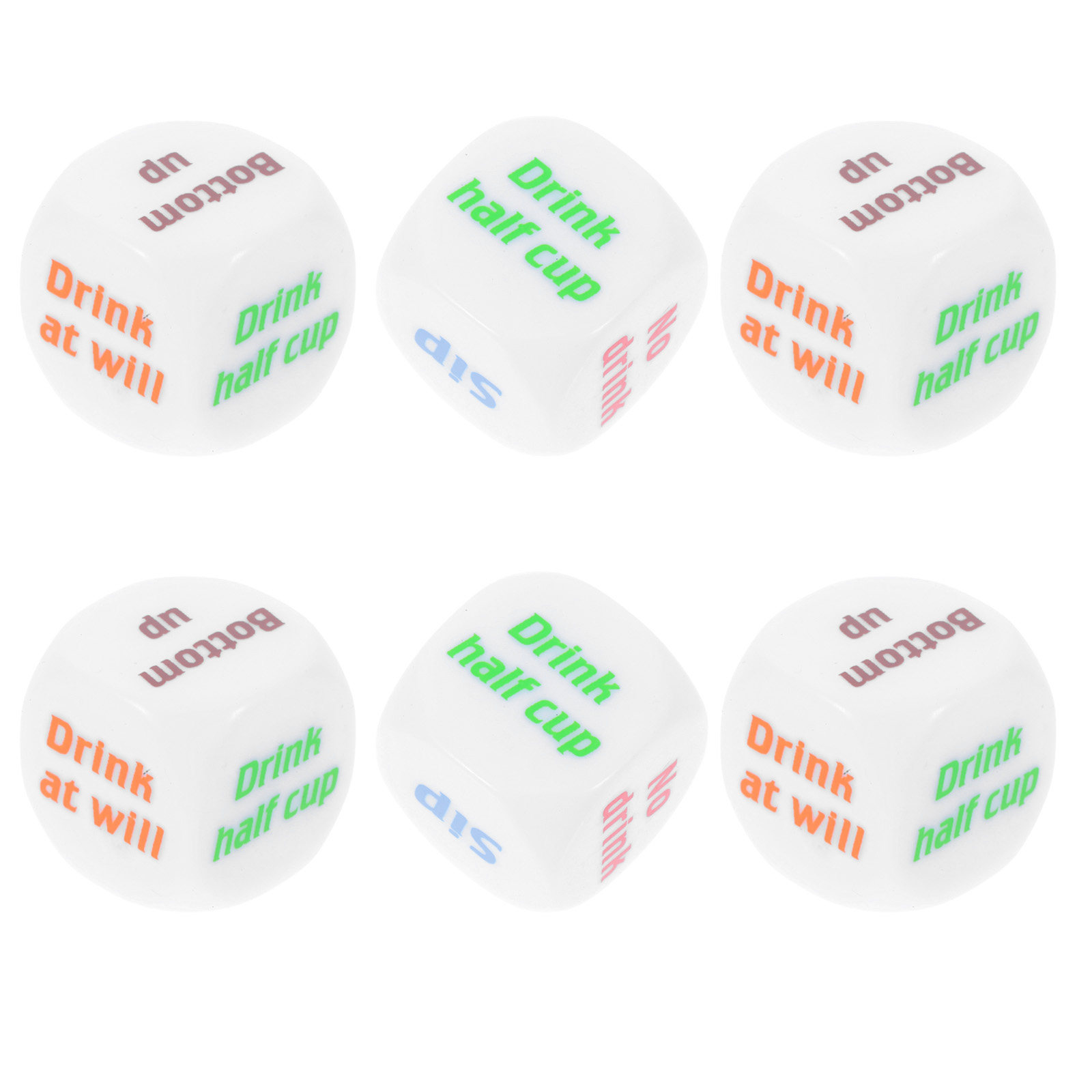 6 Pcs Adult Drinking Games Bac - Party Games Bachelorette のレビューと価格