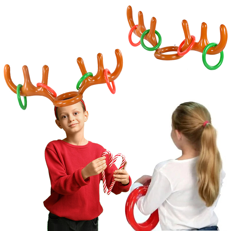 1/3Set Christmas Game Inflatab - Party Games No Supplies のレビューと価格