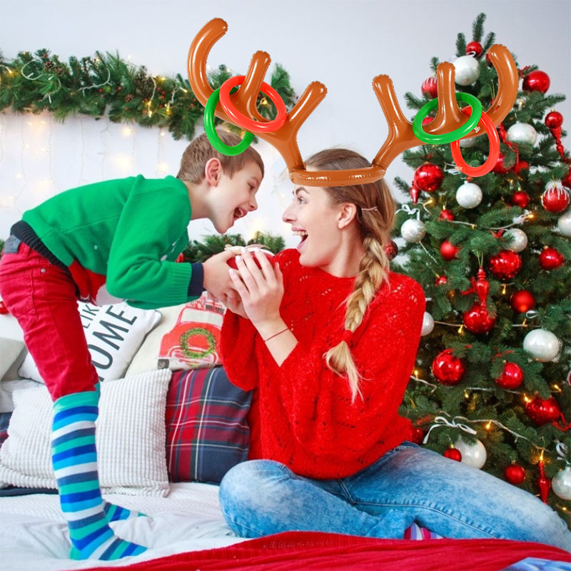 1/3Set Christmas Game Inflatab - Party Games No Supplies のレビューと価格