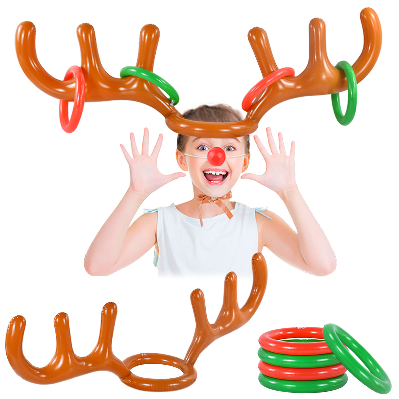 1/3Set Christmas Game Inflatab - Party Games No Supplies のレビューと価格