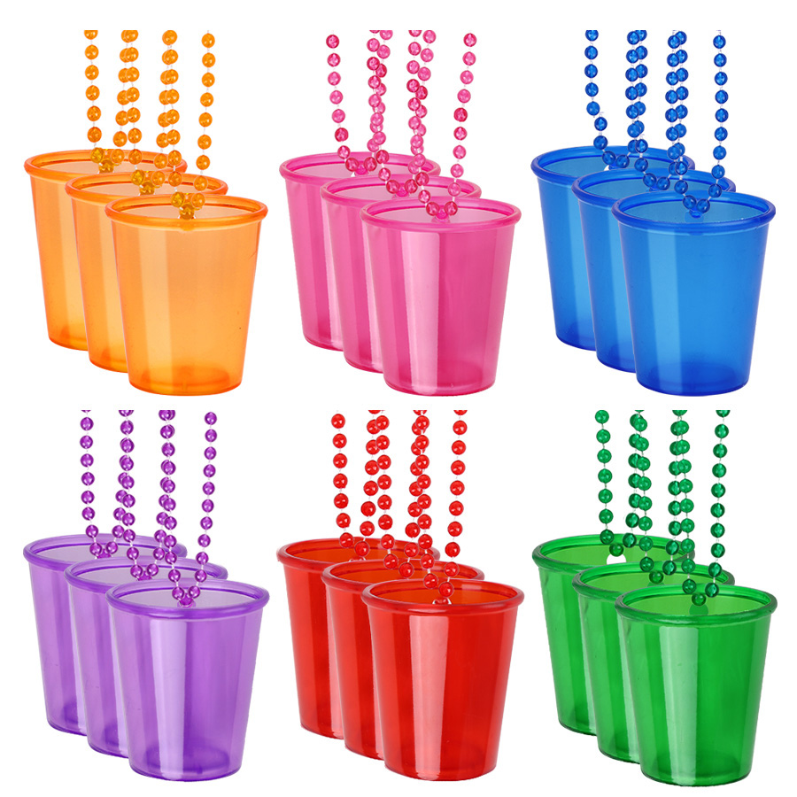 12pcs Beaded Necklace Plastic  - Party Games Bachelorette のレビューと価格