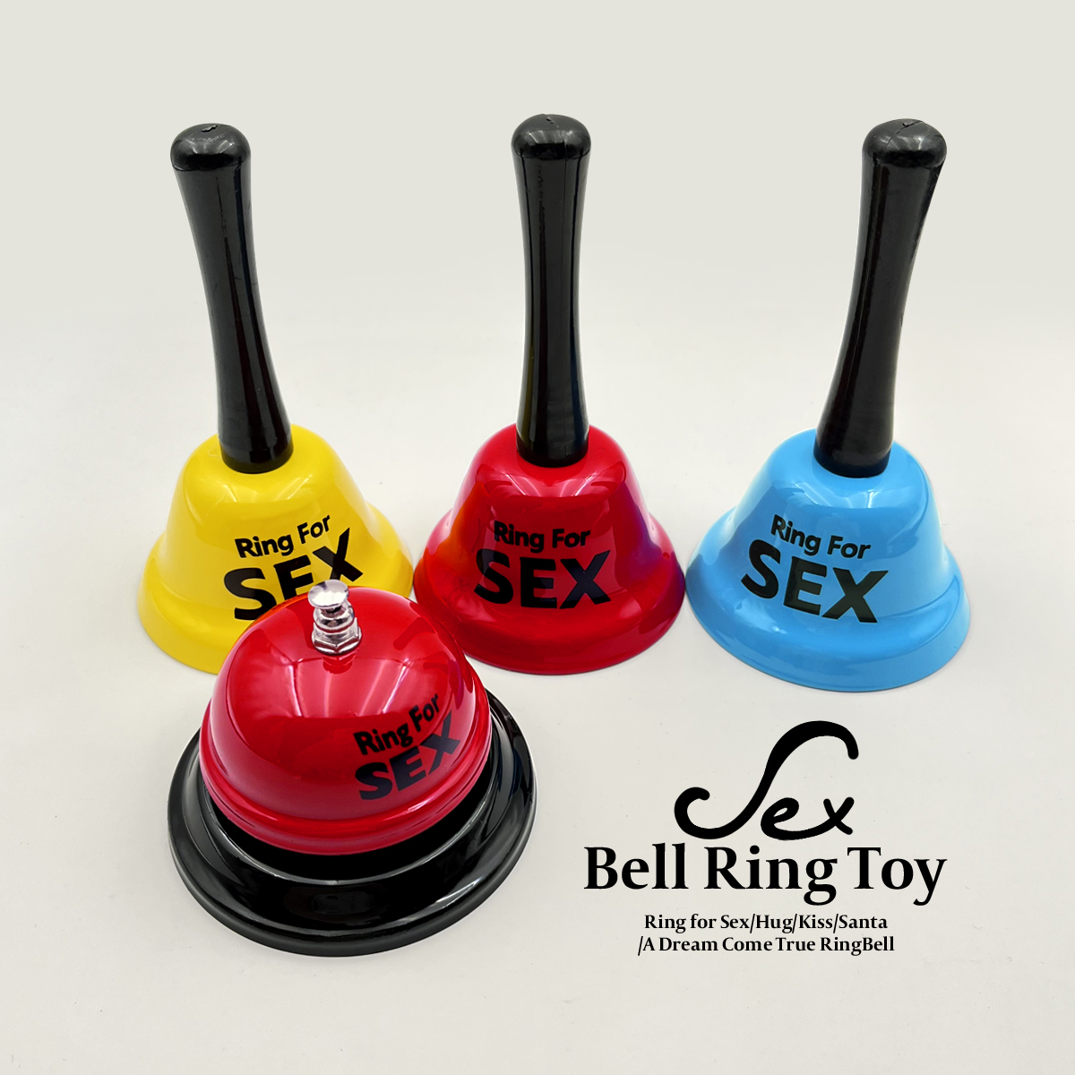 1pcs, Sex Bell Ring Toy, Game  - Party Games Bachelorette のレビューと価格