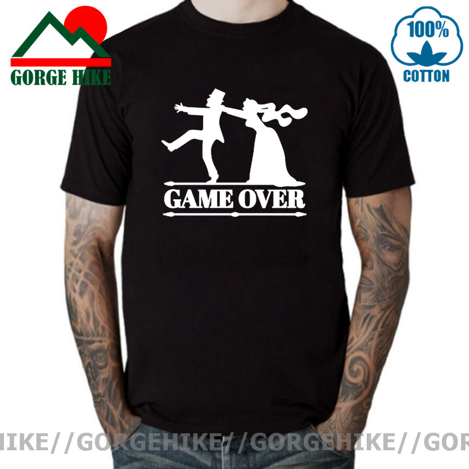 Game Over Tees Men Bride Tops  - Party Games Bachelorette のレビューと価格
