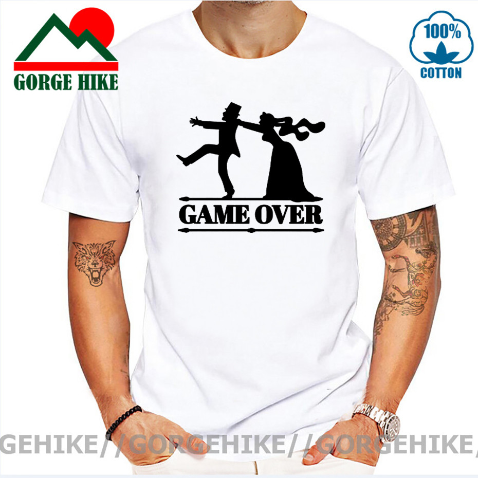 Game Over Tees Men Bride Tops  - Party Games Bachelorette のレビューと価格