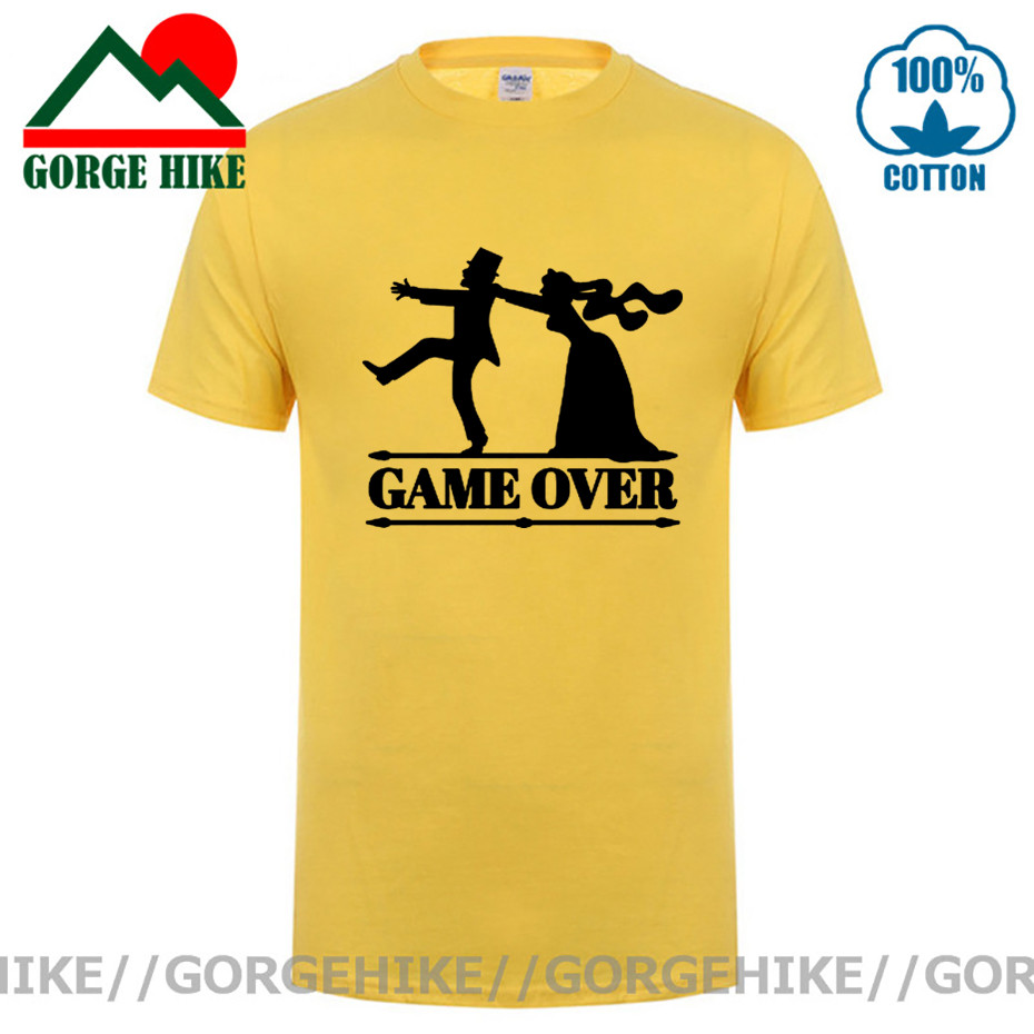 Game Over Tees Men Bride Tops  - Party Games Bachelorette のレビューと価格