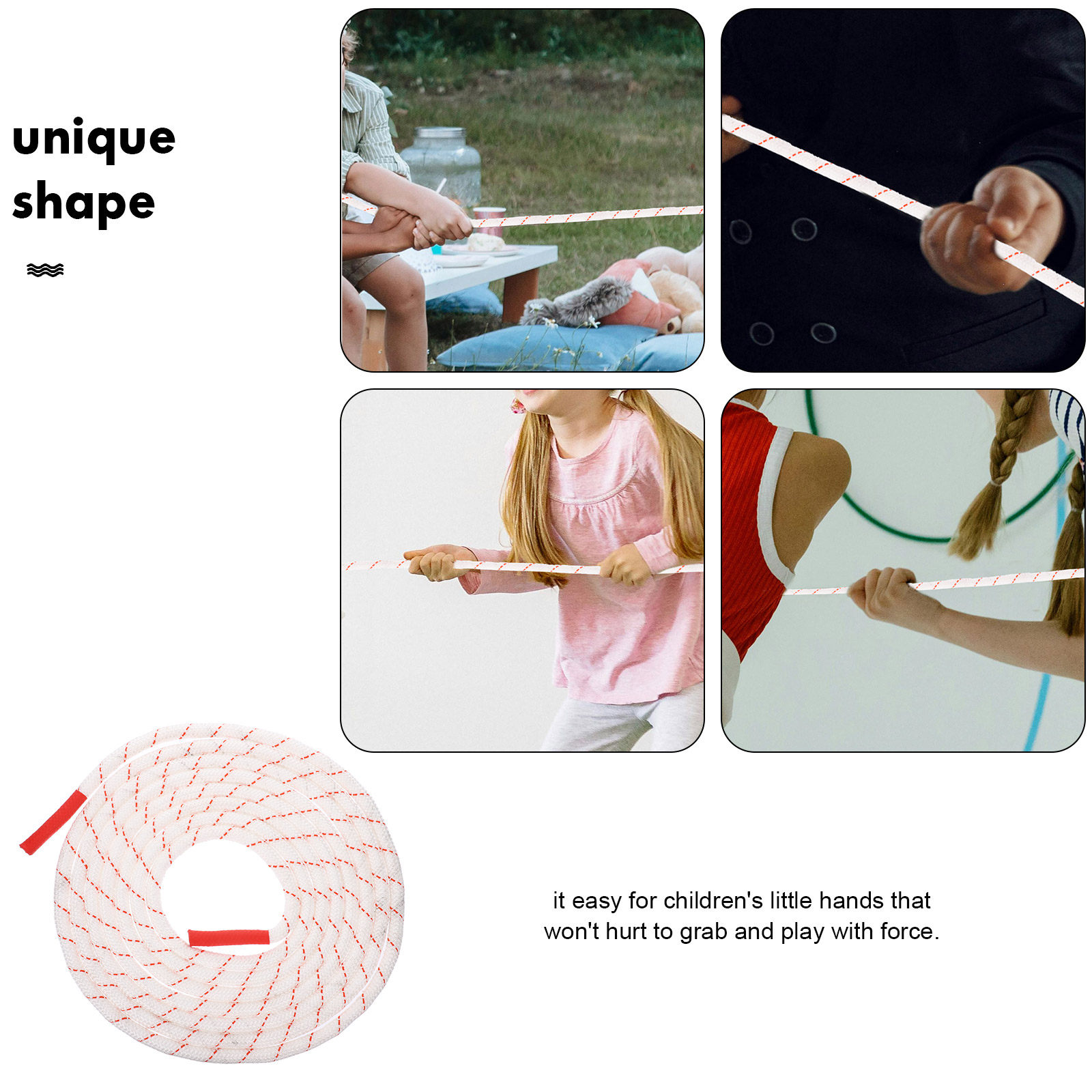 1Set Kids Tug of War Rope Supp - Party Family Games のレビューと価格