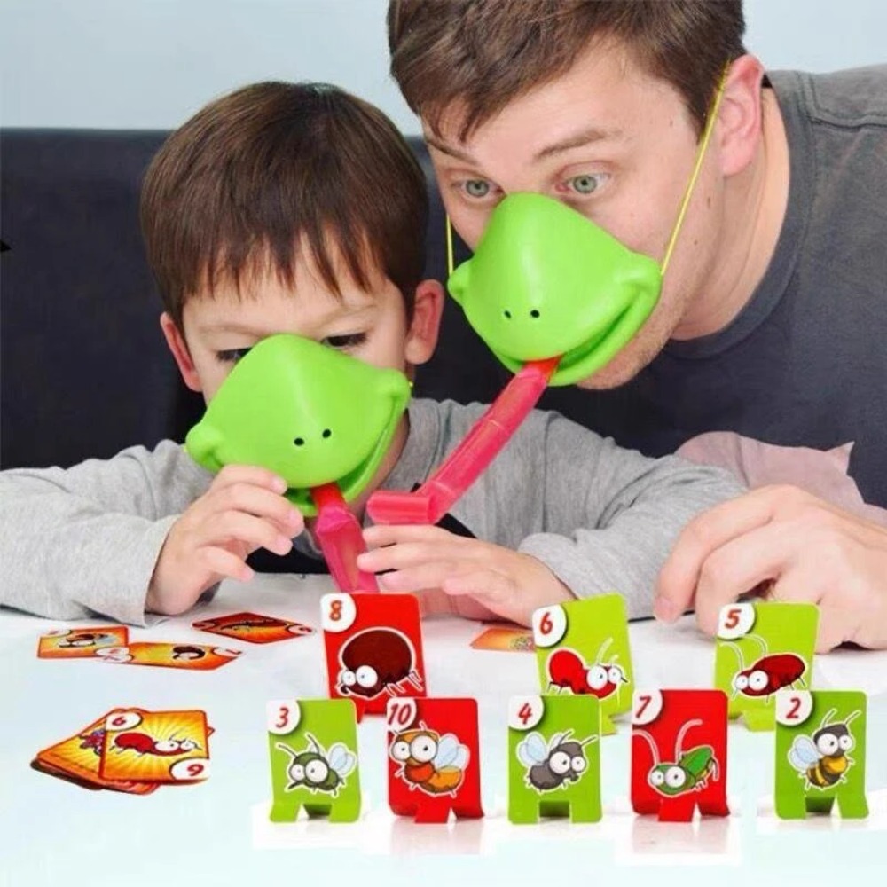 Frog Lizard Mask Wagging Tongu - Party Family Games のレビューと価格