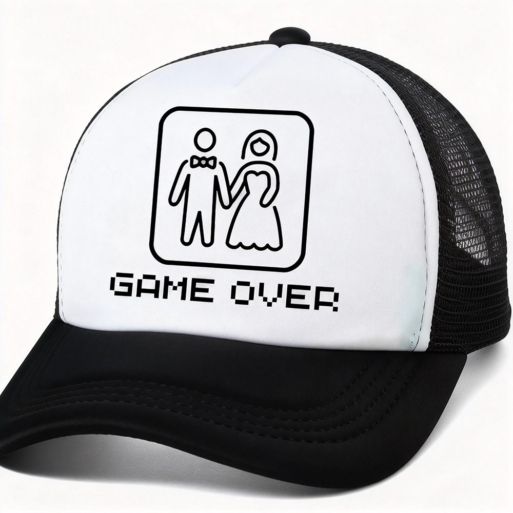 Groom To Be Sash Game Over Hat - Party Games Bachelorette のレビューと価格