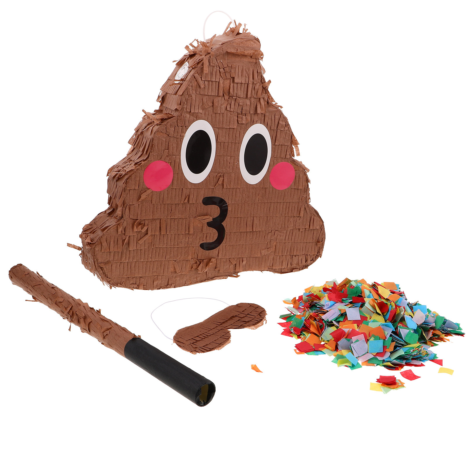 1Set Poop Party Pinata for Bir - Party Family Games のレビューと価格