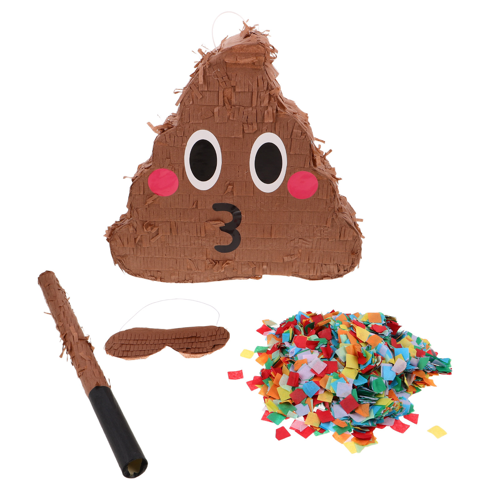 1Set Poop Party Pinata for Bir - Party Family Games のレビューと価格