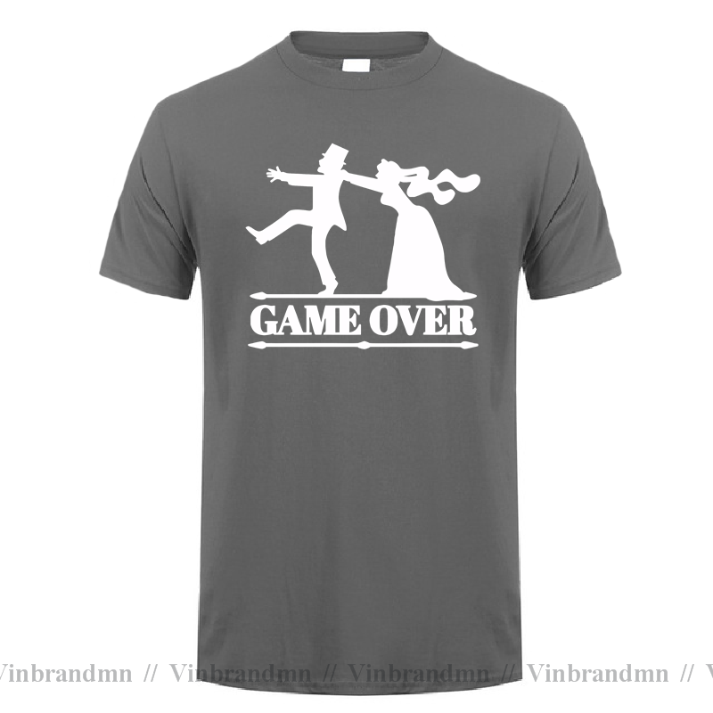Game Over Tees Men Bride Tops  - Party Games Bachelorette のレビューと価格