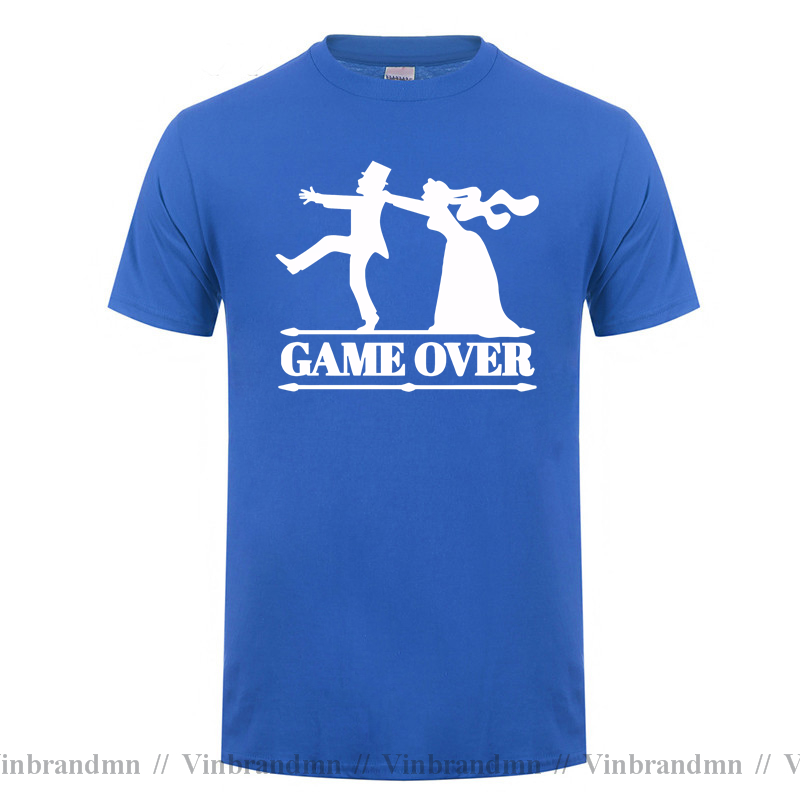 Game Over Tees Men Bride Tops  - Party Games Bachelorette のレビューと価格
