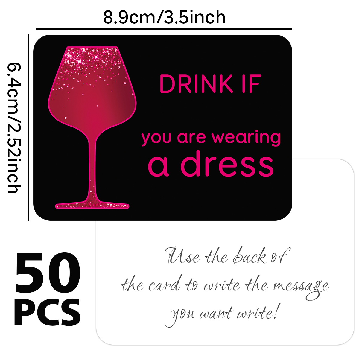 50pcs Bachelorette Party Drink - Party Games Bachelorette のレビューと価格