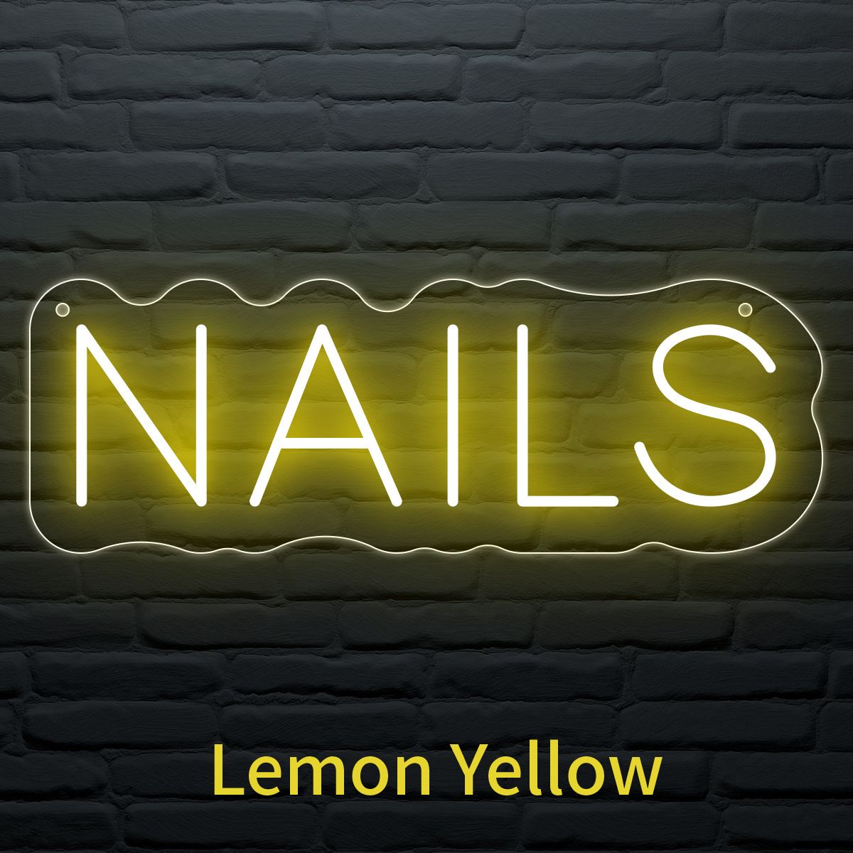 Nails LED Neon Light Sign, Pre - Party Games Graduation Ideas のレビューと価格