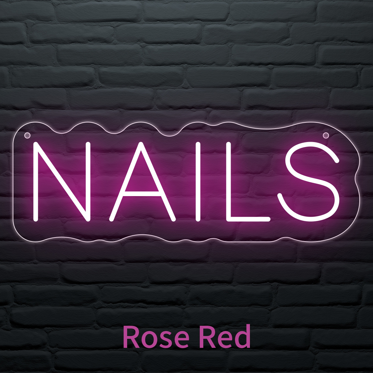 Nails LED Neon Light Sign, Pre - Party Games Graduation Ideas のレビューと価格