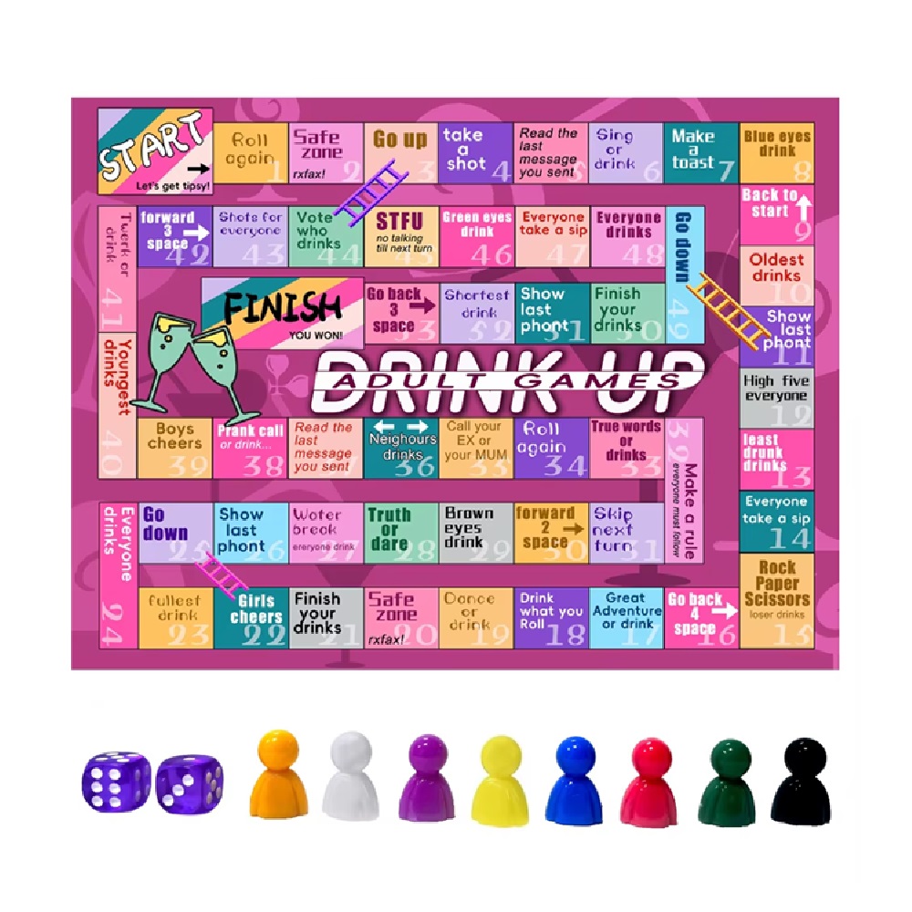 New Couple Chessboard Adult Pa - Party Games Graduation Ideas のレビューと価格