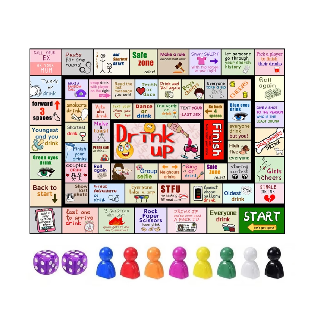 New Couple Chessboard Adult Pa - Party Games Graduation Ideas のレビューと価格