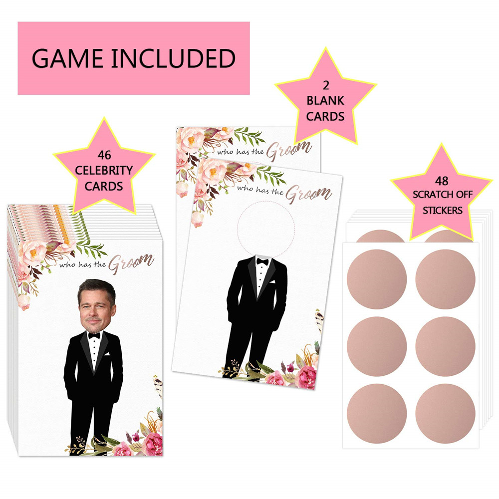 Bridal Shower Games - Who Has  - Party Games Bachelorette のレビューと価格