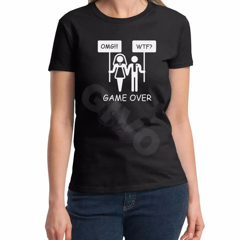 Ladies Game Over T Shirt Funny - Party Games Bachelorette のレビューと価格