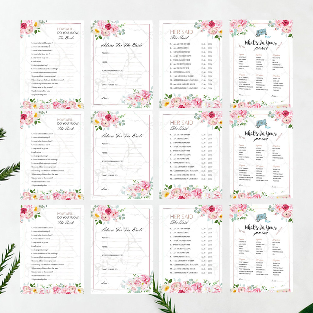 48pcs Game Cards Premium Paper - Party Games Bachelorette のレビューと価格