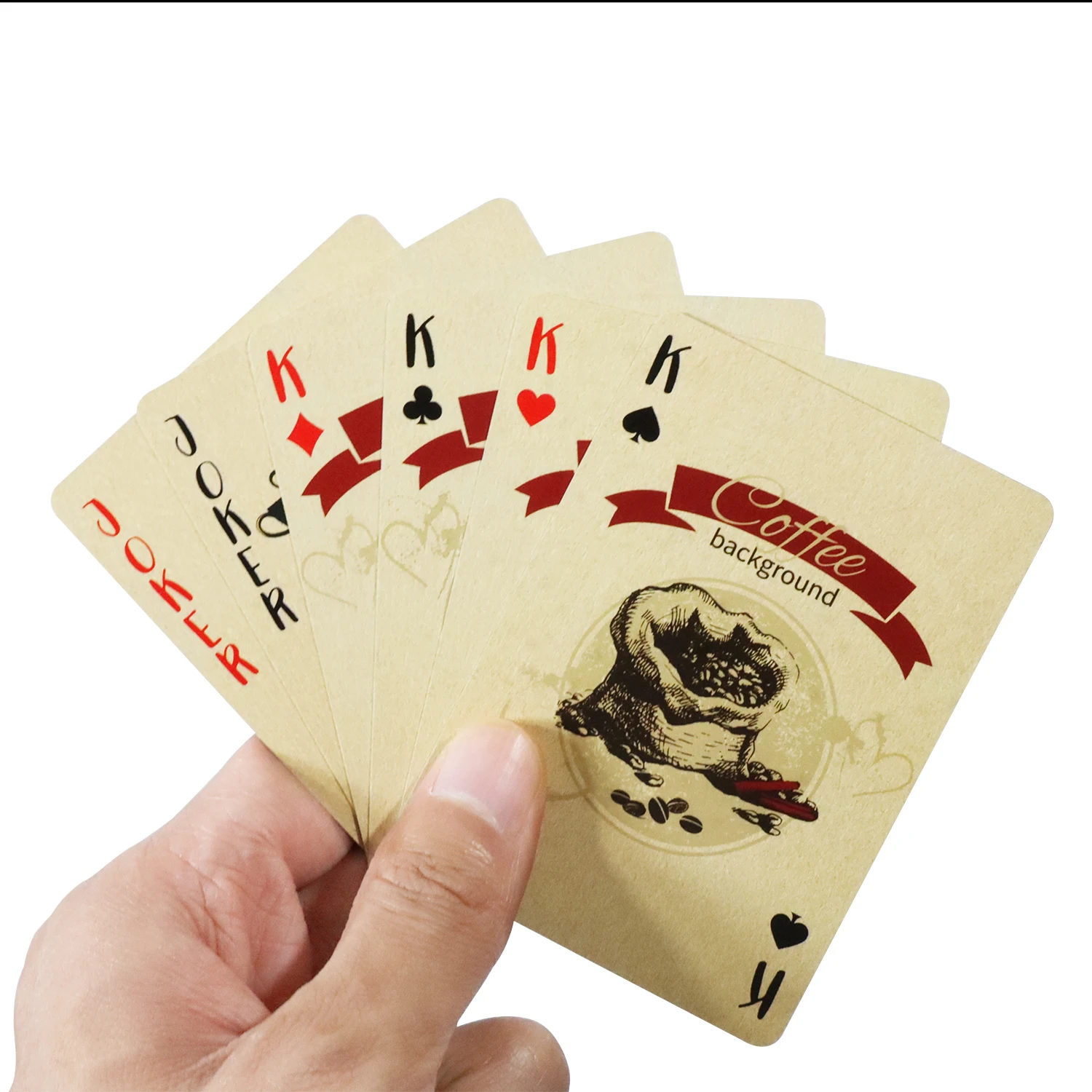Coffee Paper Playing Cards Vin - Book Party Games のレビューと価格