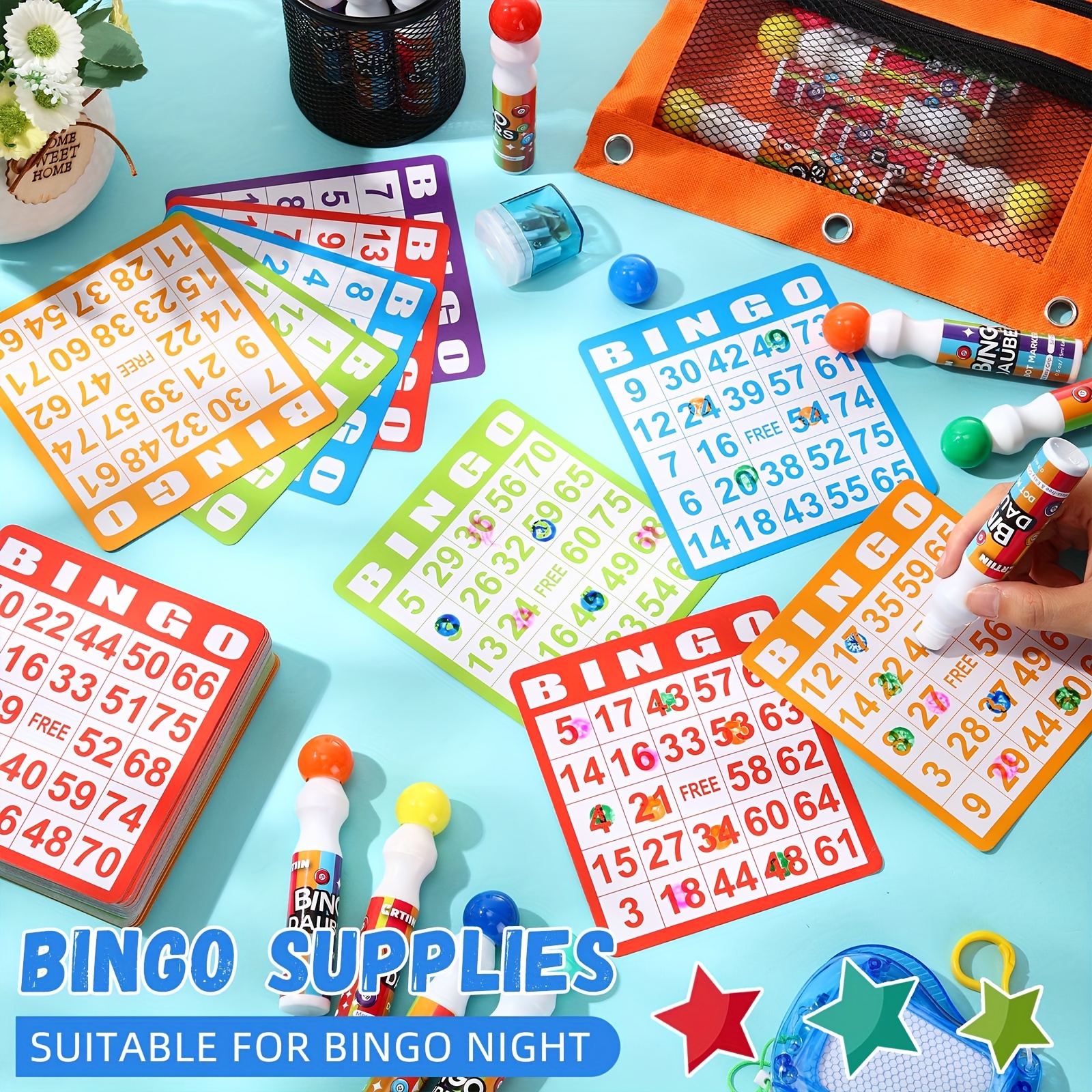 Set of 148 Bingo Game Cards in - Party Family Games のレビューと価格