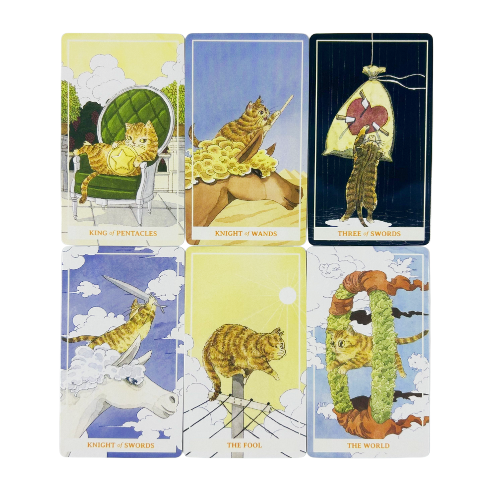 Sunny Orange Cat Tarot Deck A  - Party Games Sunny のレビューと価格