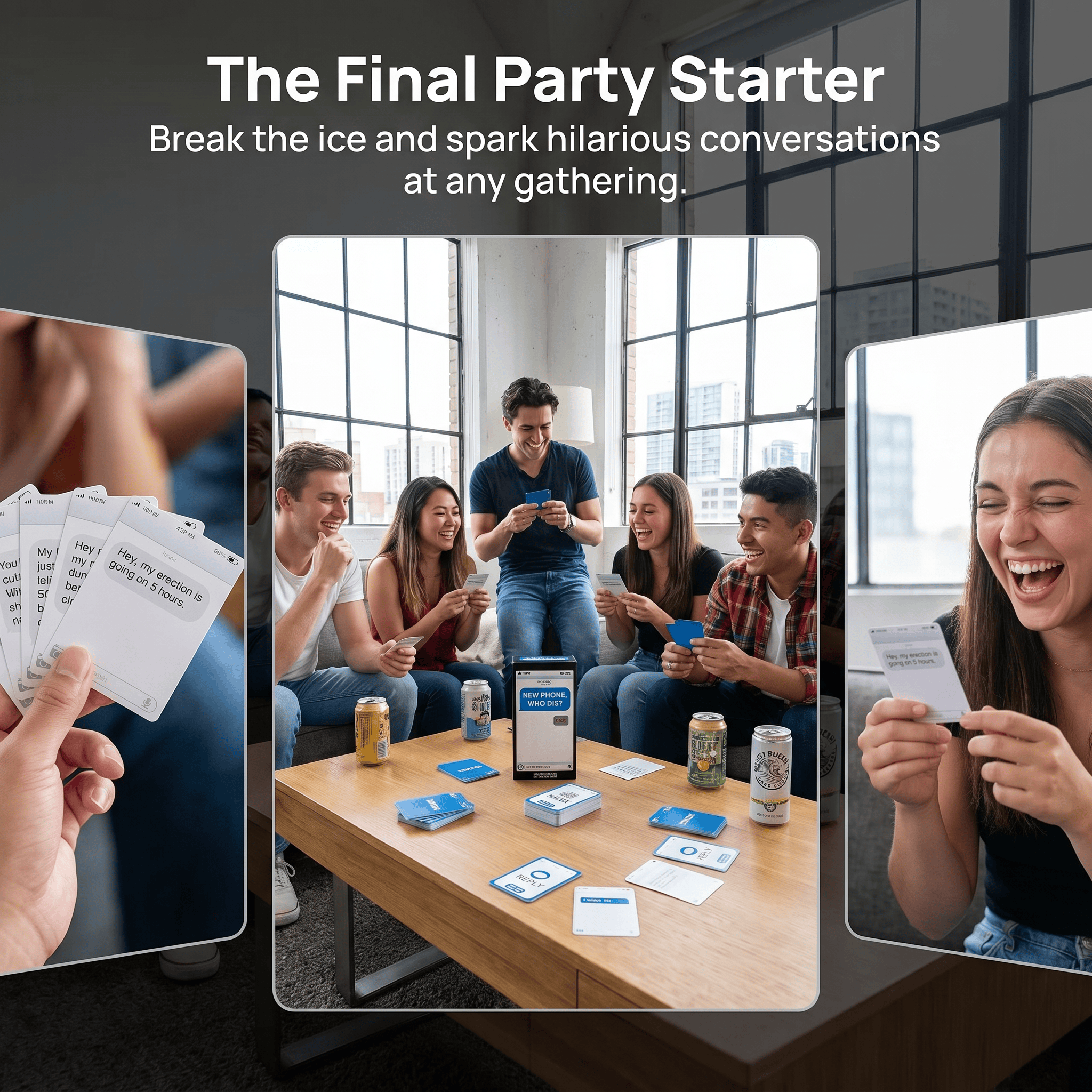 New Phone Who Dis? Adult Party - Party Games Offline のレビューと価格