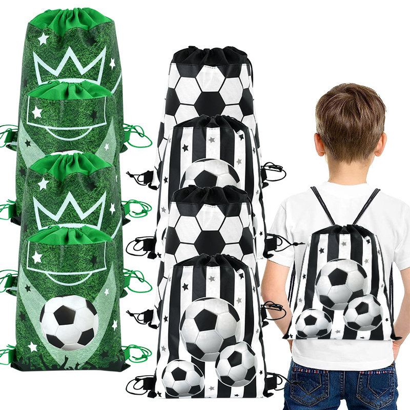 Soccer Party Non-woven Drawstr - Party Games No Supplies のレビューと価格