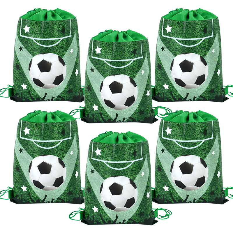 Soccer Party Non-woven Drawstr - Party Games No Supplies のレビューと価格