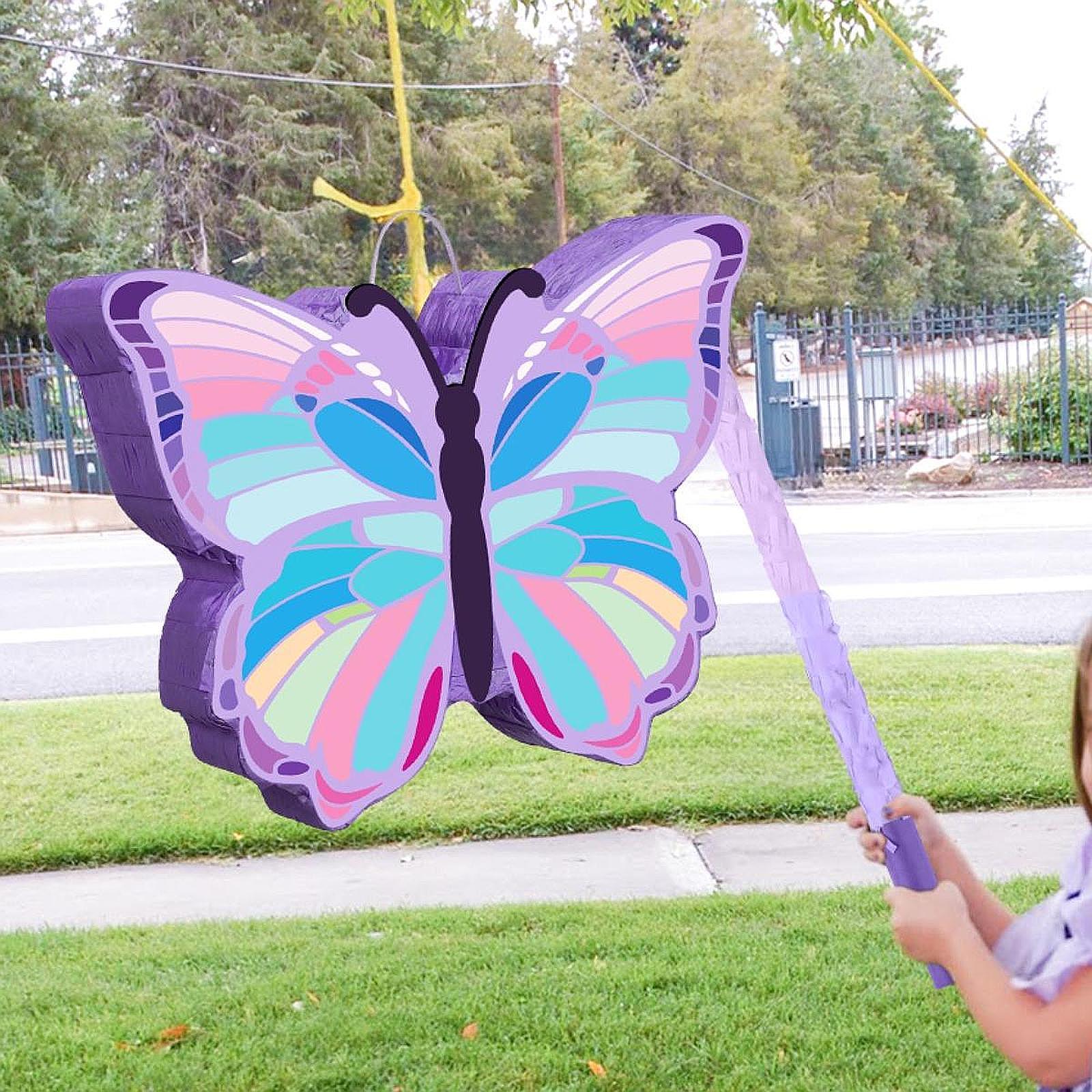 Butterfly Pinata Home Decorati - Party Family Games のレビューと価格