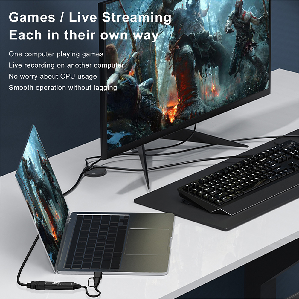 4K HDMI-compatible USB Video C - Party Games Pc のレビューと価格