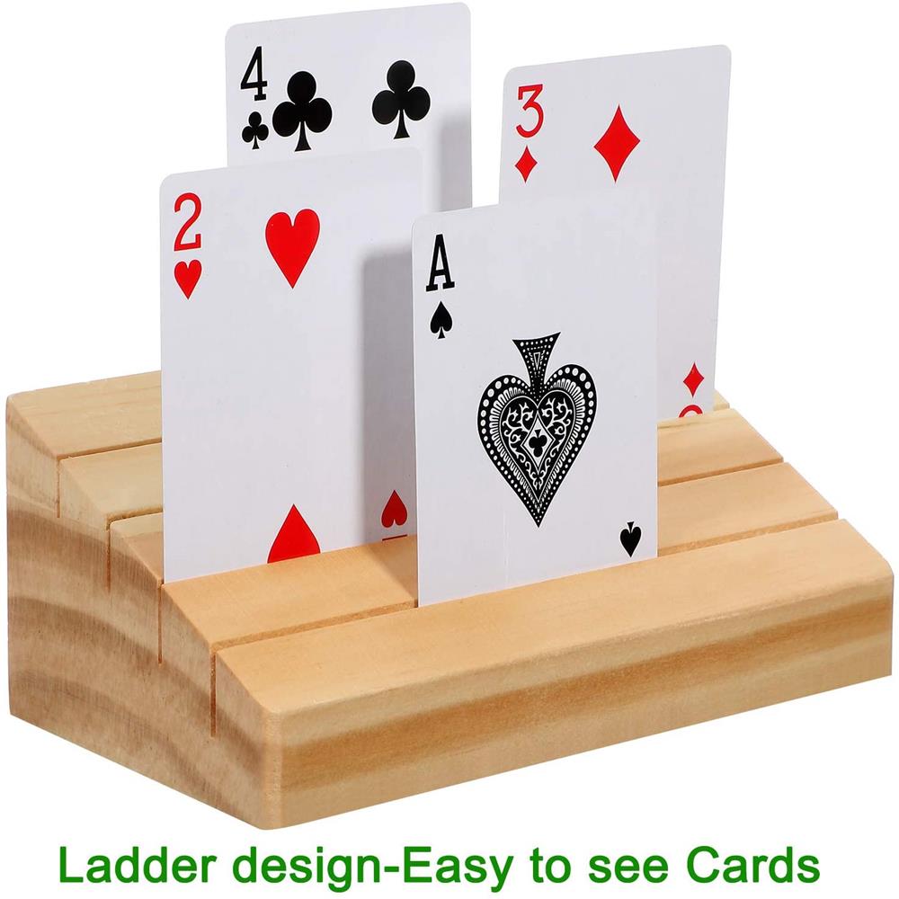 Hands-Free Wooden Playing Card - Book Party Games のレビューと価格